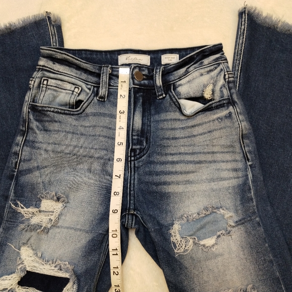 KanCan high rise flare jeans size 24 - Picture 3 of 13